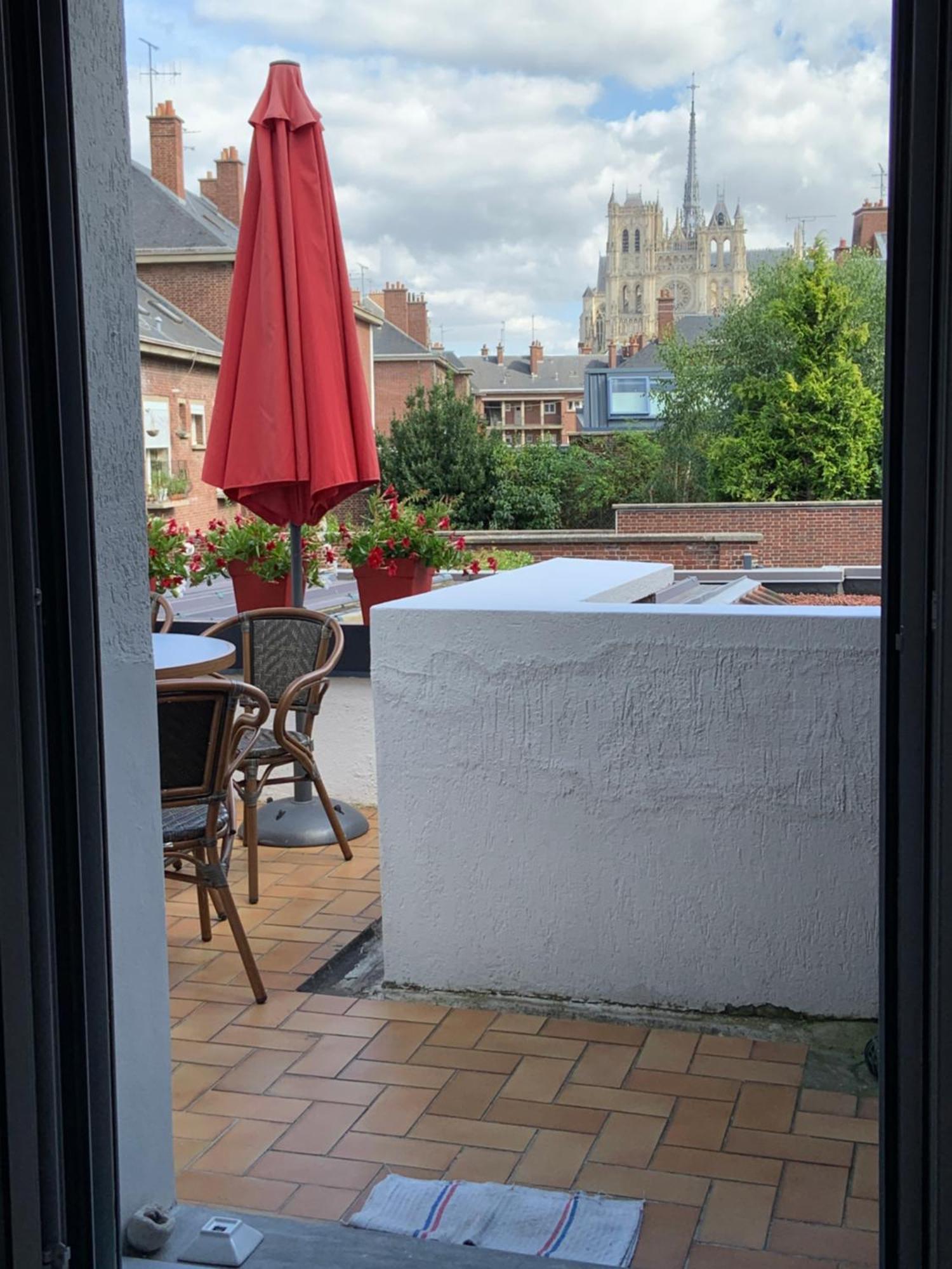 Terrasse Vue Cathedrale Et Beffroi Hyper Centre Appartement *